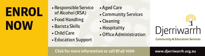 Djerriwarrh ad for Future Connect Final